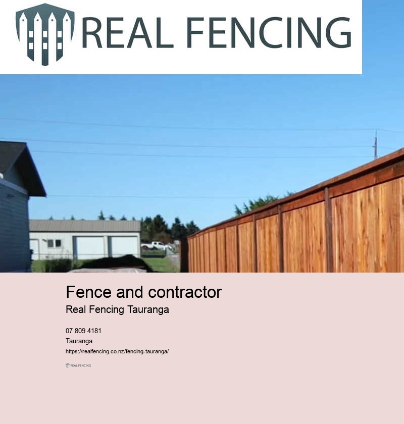 Fencing Tauranga NZ