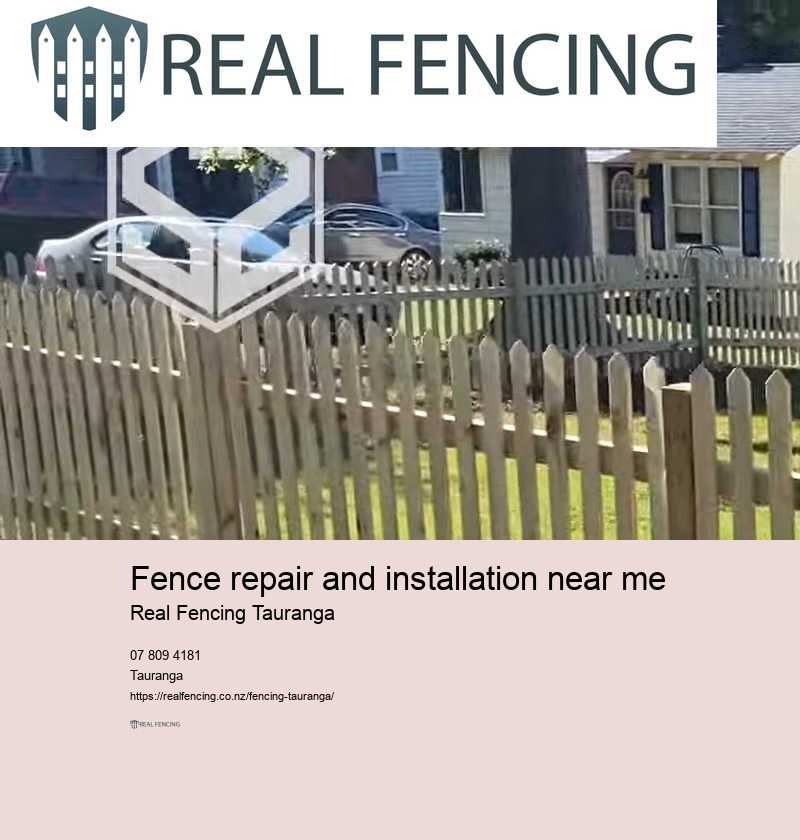 Fencing contractors near me