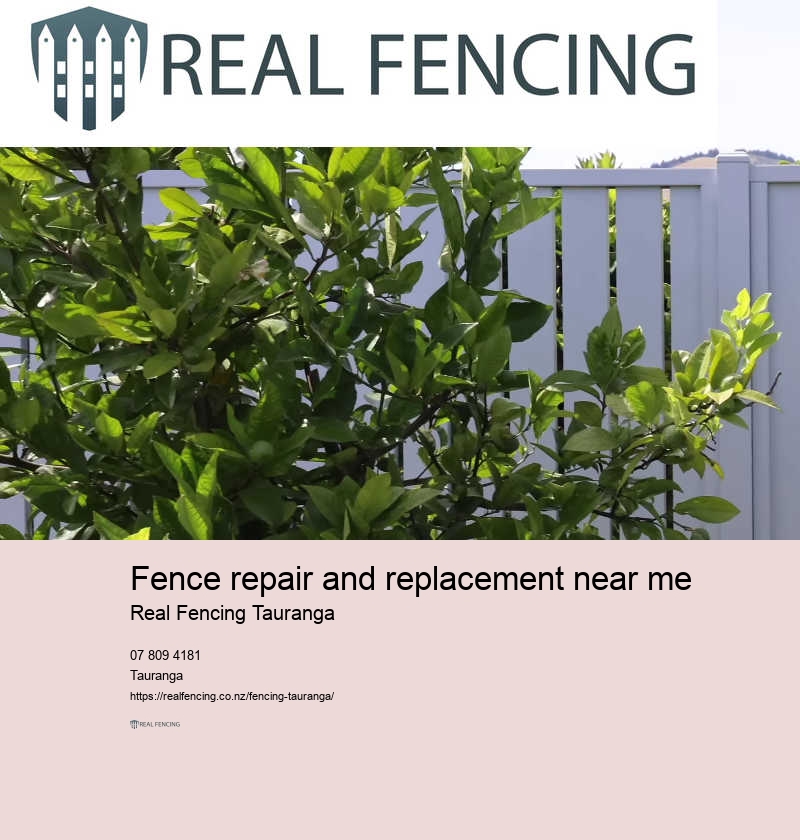 Timber fencing Tauranga