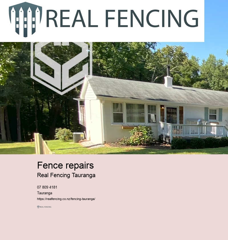 Timber fencing ideas