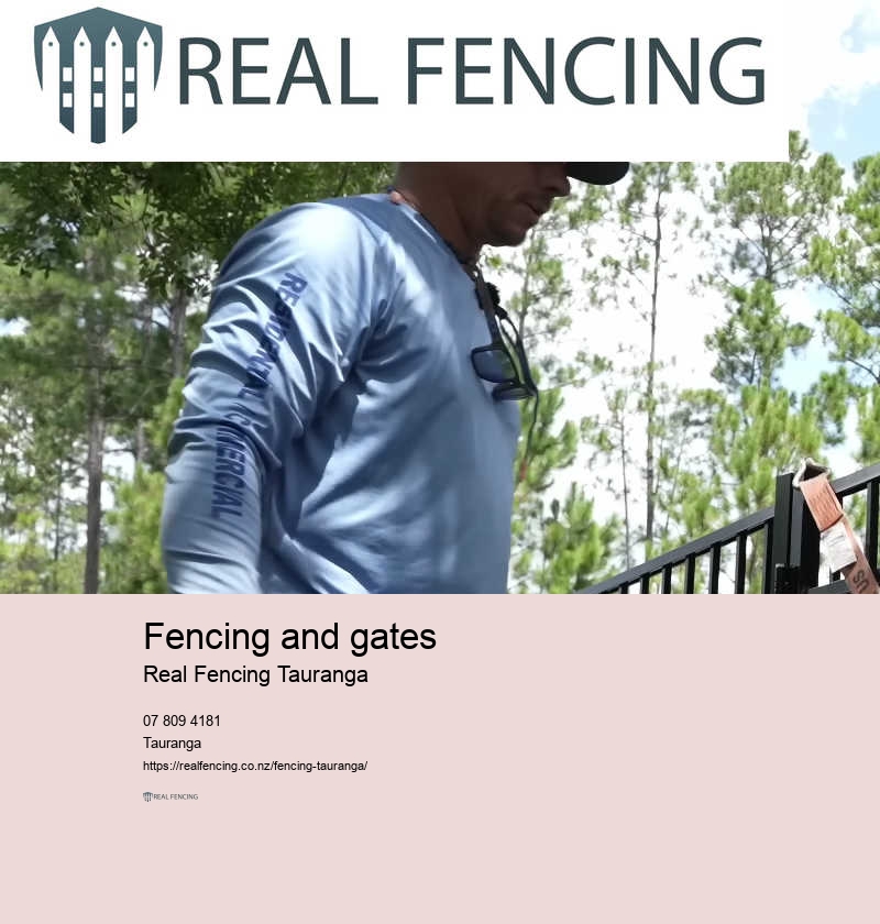 Timber fencing contractors