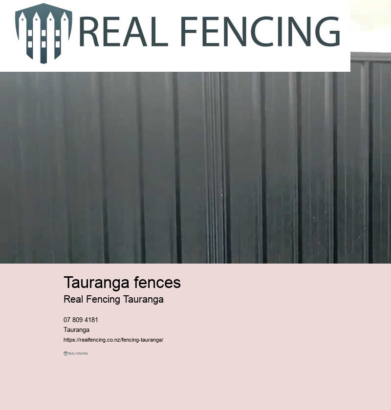 Tauranga fencing