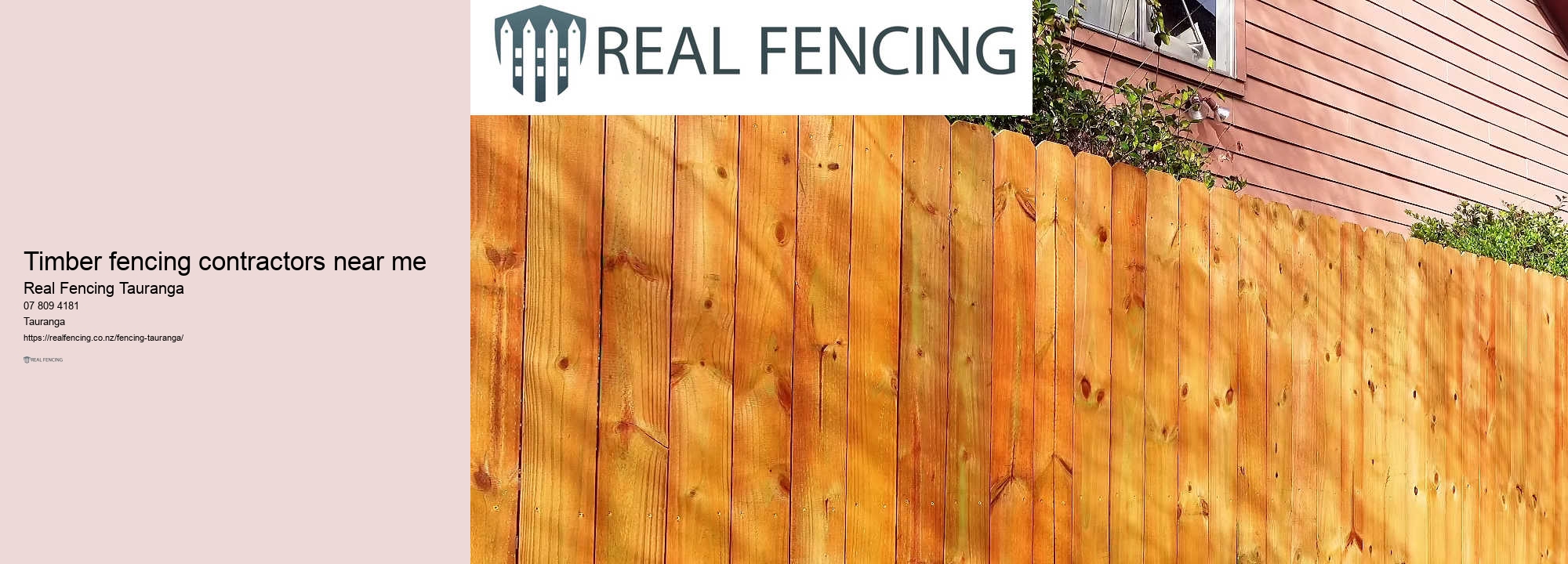 Timber fencing contractors near me
