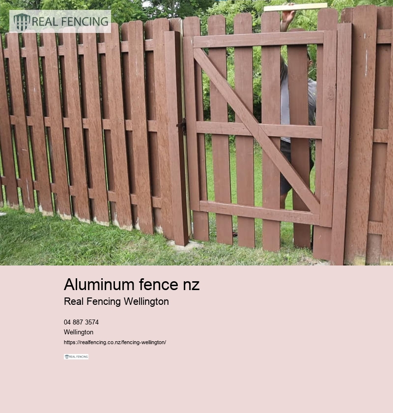 aluminum fence nz