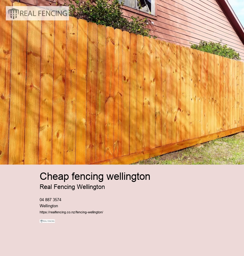cheap fencing wellington