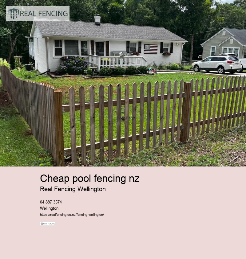 cheap pool fencing nz