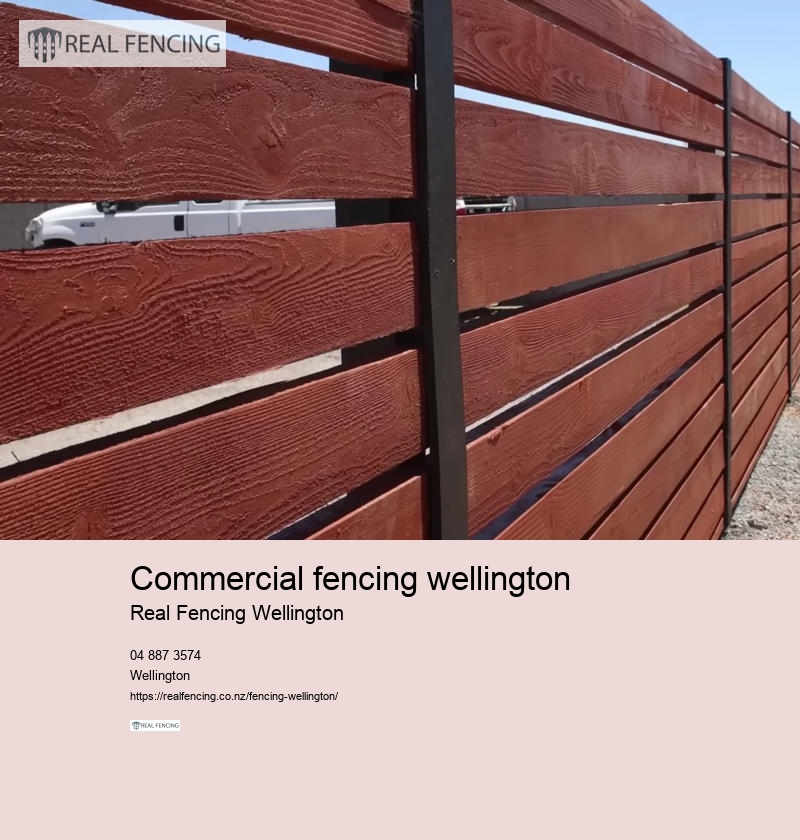 commercial fencing wellington