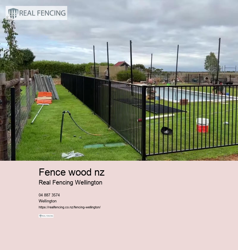 fence wood nz