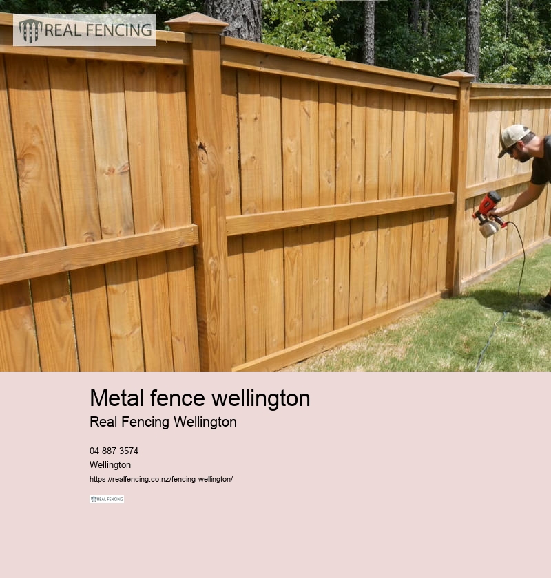 metal fence wellington