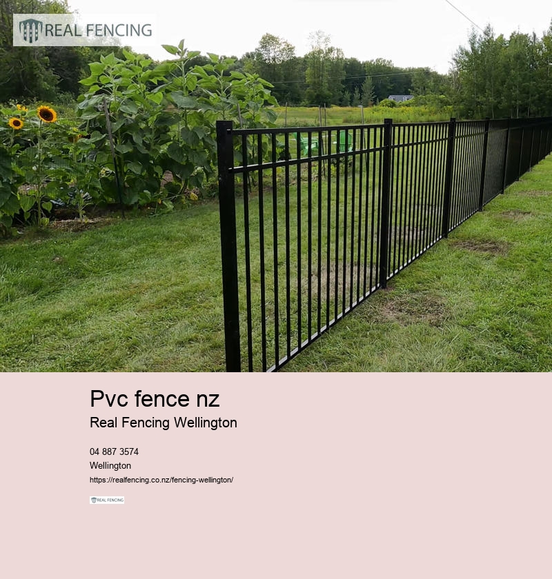 pvc fence nz