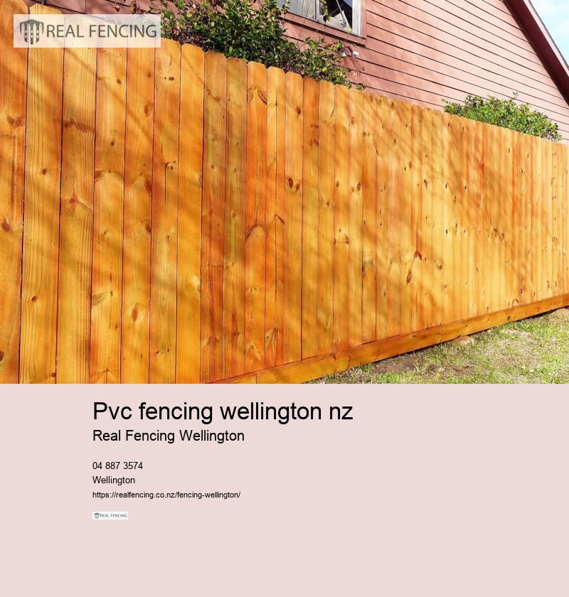 pvc fencing wellington nz