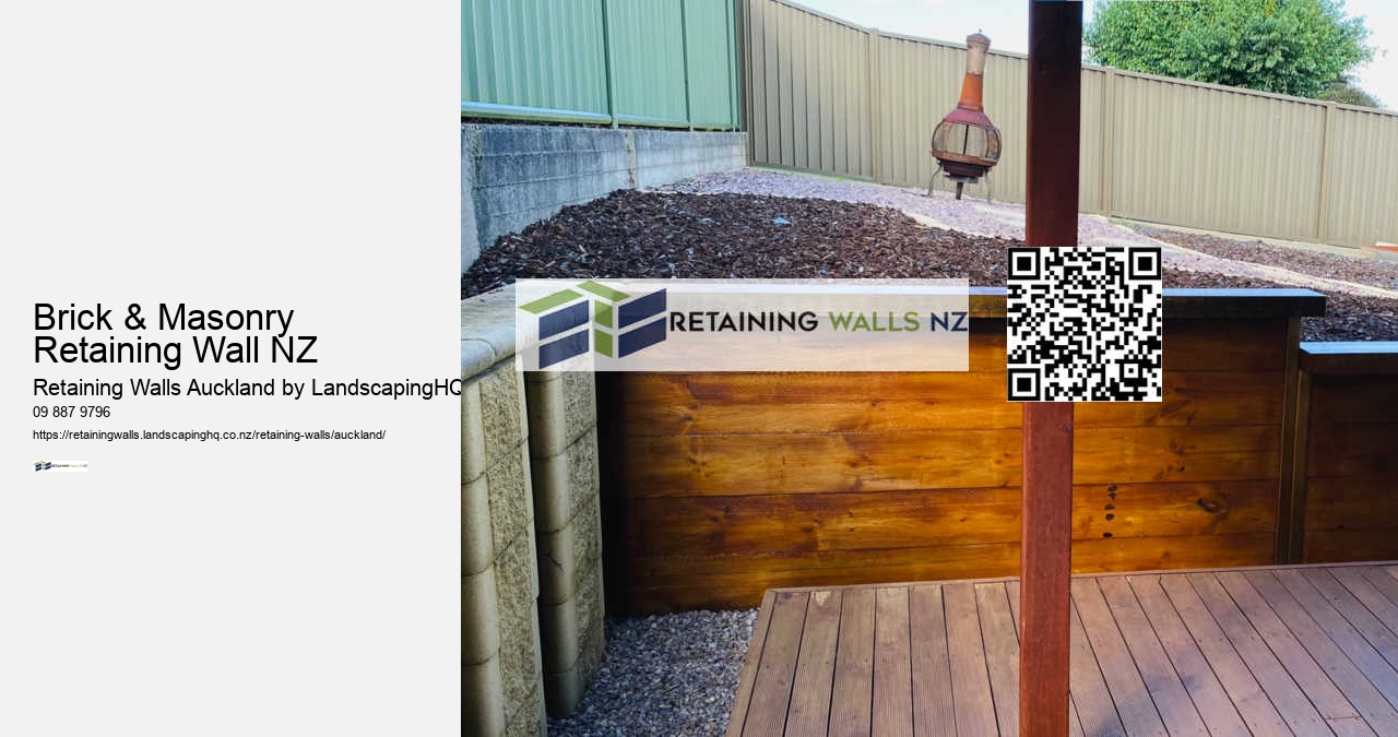 Brick & Masonry Retaining Wall NZ