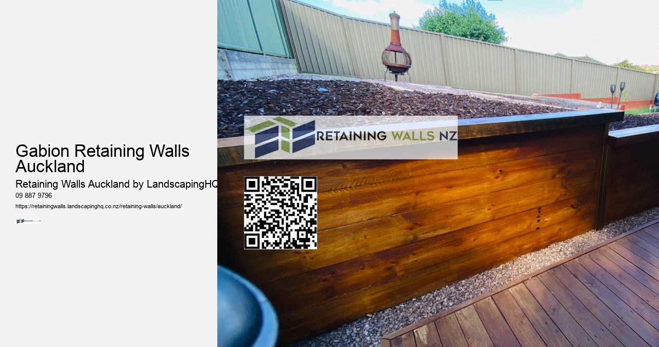 Auckland Council Retaining Wall Design