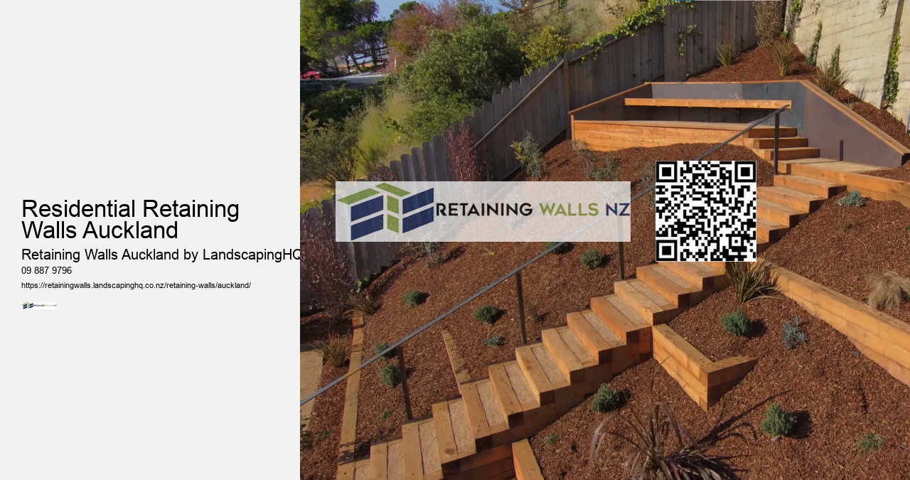 Residential Retaining Walls Auckland