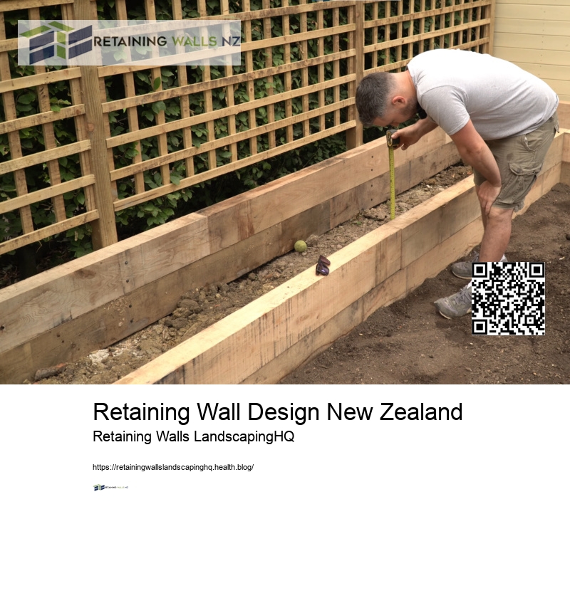 Building A Timber Retaining Wall On A Slope