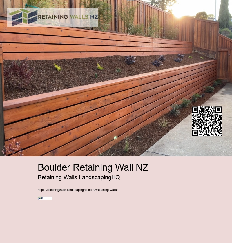 Boulder Retaining Wall NZ