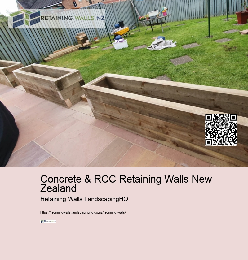 Landscape Timber Retaining Wall