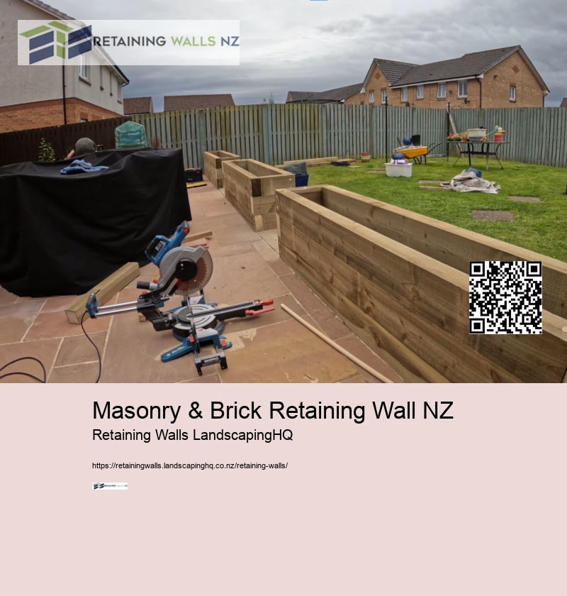 Masonry & Brick Retaining Wall NZ